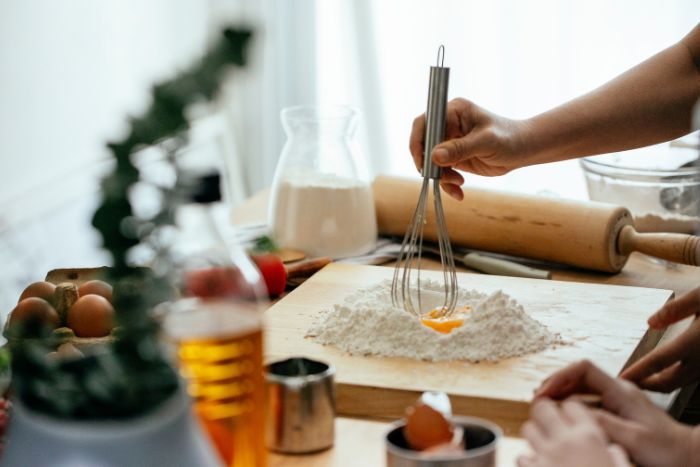 manter a cozinha organizada