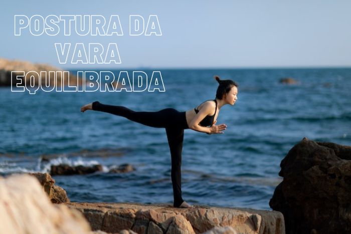 postura da vara equilibrada