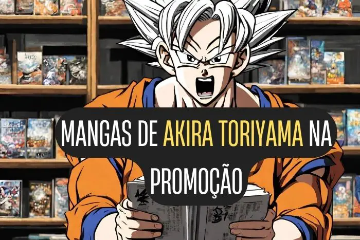 mangás em promoção de akira toriyama